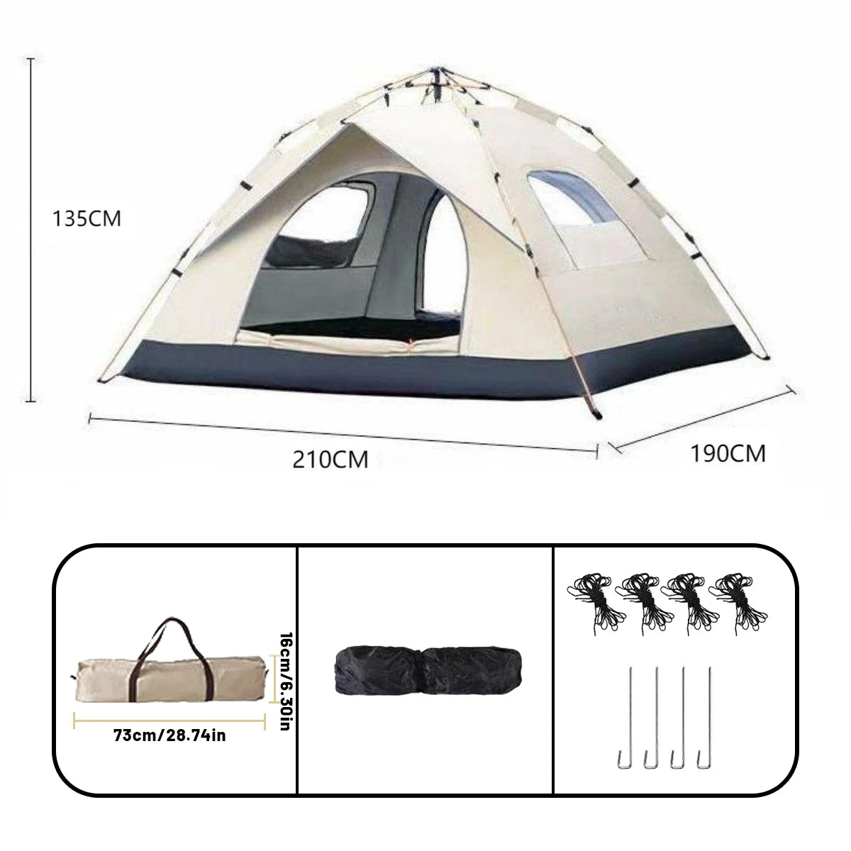 Automatic Quick-opening Tent