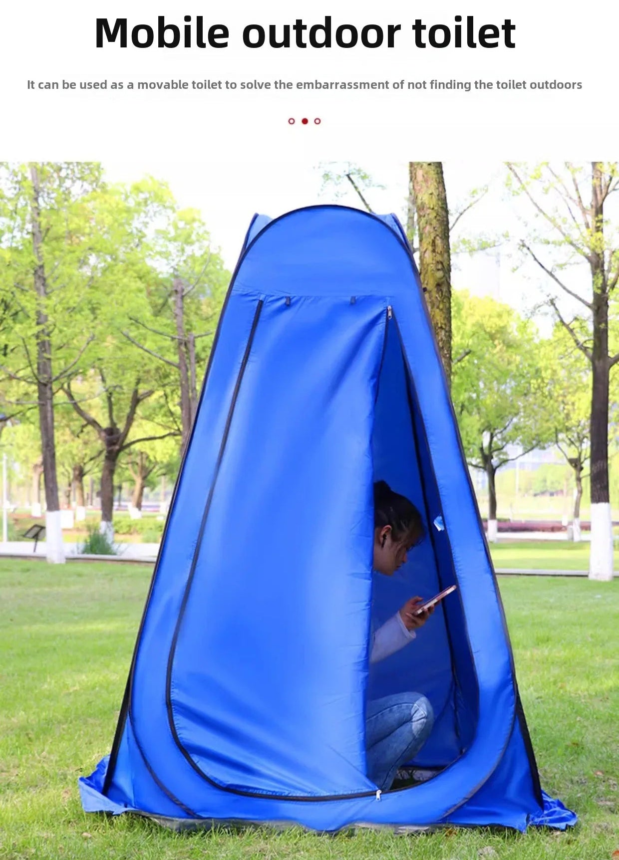 Portable Privacy Shower Tent